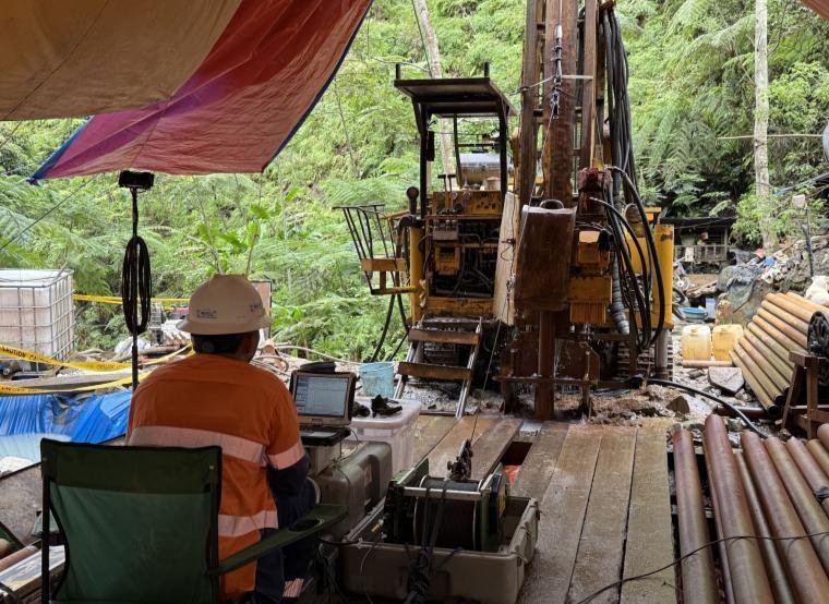 Televiewer logging at the Kingking copper-gold project