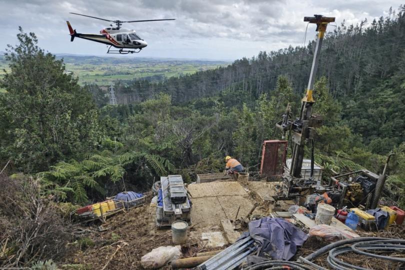 Helicopter-access investigation site on the Northland Corridor